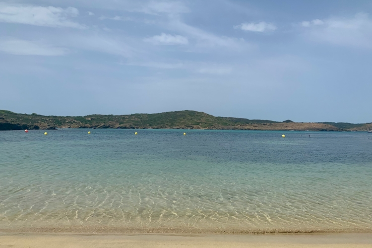 Aguas cristalinas en Els Tamarells